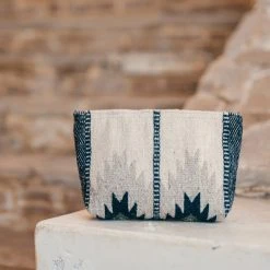 MZ Fair Trade Clouds Wool Clutch Bag
