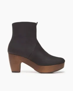 Coclico Tau Shearling Clog - Black