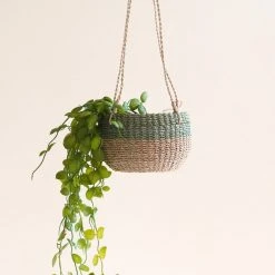 LIKHÂ Colorblock Hanging Planter Basket Home Goods 9 LIKHÂ Colorblock Hanging Planter Basket Home Goods