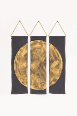 Conejo & Co Home Goods Ciervo Wall Hanging - Gold