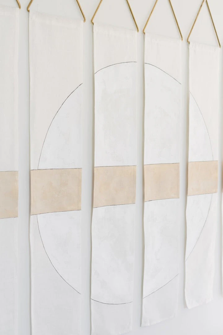 Conejo & Co Lote Wall Hanging - White 5 Conejo & Co Lote Wall Hanging - White