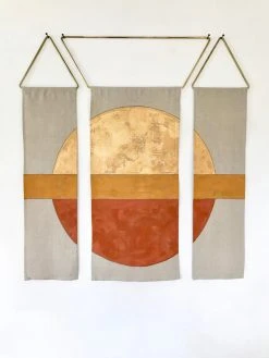 Conejo & Co Mitad Wall Hanging - Earth