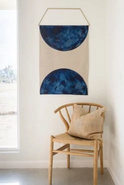 Conejo & Co Mono Wall Hanging - Indigo