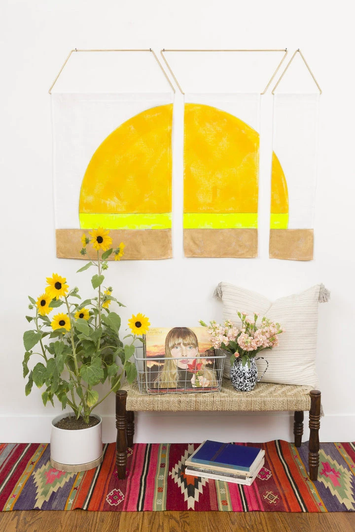Conejo & Co Ojos Abiertos Wall Hanging - Sunshine 4 Conejo & Co Ojos Abiertos Wall Hanging - Sunshine