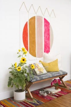 Conejo & Co Home Goods Oso Wall Hanging - Sunset