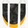 Conejo & Co Zorro Wall Hanging - Black, Yellow And White