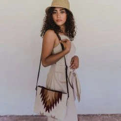 MZ Fair Trade Copal Wool Crossbody Bag