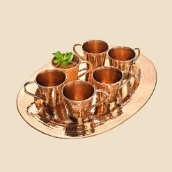 Sertodo Copper Copper Service For Six Moscow Mule Mug Set Kitchen + Dining
