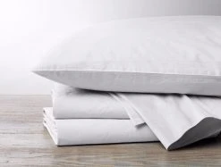 Coyuchi Percale Sheet Set - Alpine White Home Goods