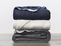 Coyuchi Cozy Cotton Blanket - Charcoal Home Goods 11 Coyuchi Cozy Cotton Blanket - Charcoal Home Goods