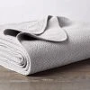 Coyuchi Quilts + Blankets Honeycomb Baby Blanket - Pewter