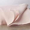 Coyuchi Honeycomb Blanket - Camellia