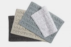 Coyuchi Home Goods Mosaic Canyon Bath Rug - Slate / Pavement