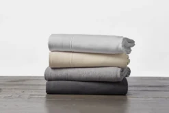 Coyuchi Fair Trade Jersey Envelope Pillowcase Set - Undyed