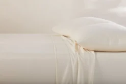 Coyuchi Fair Trade Jersey Envelope Pillowcase Set - Undyed