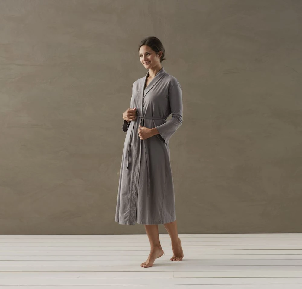 Coyuchi Solstice Robe - Slate 4 Coyuchi Solstice Robe - Slate