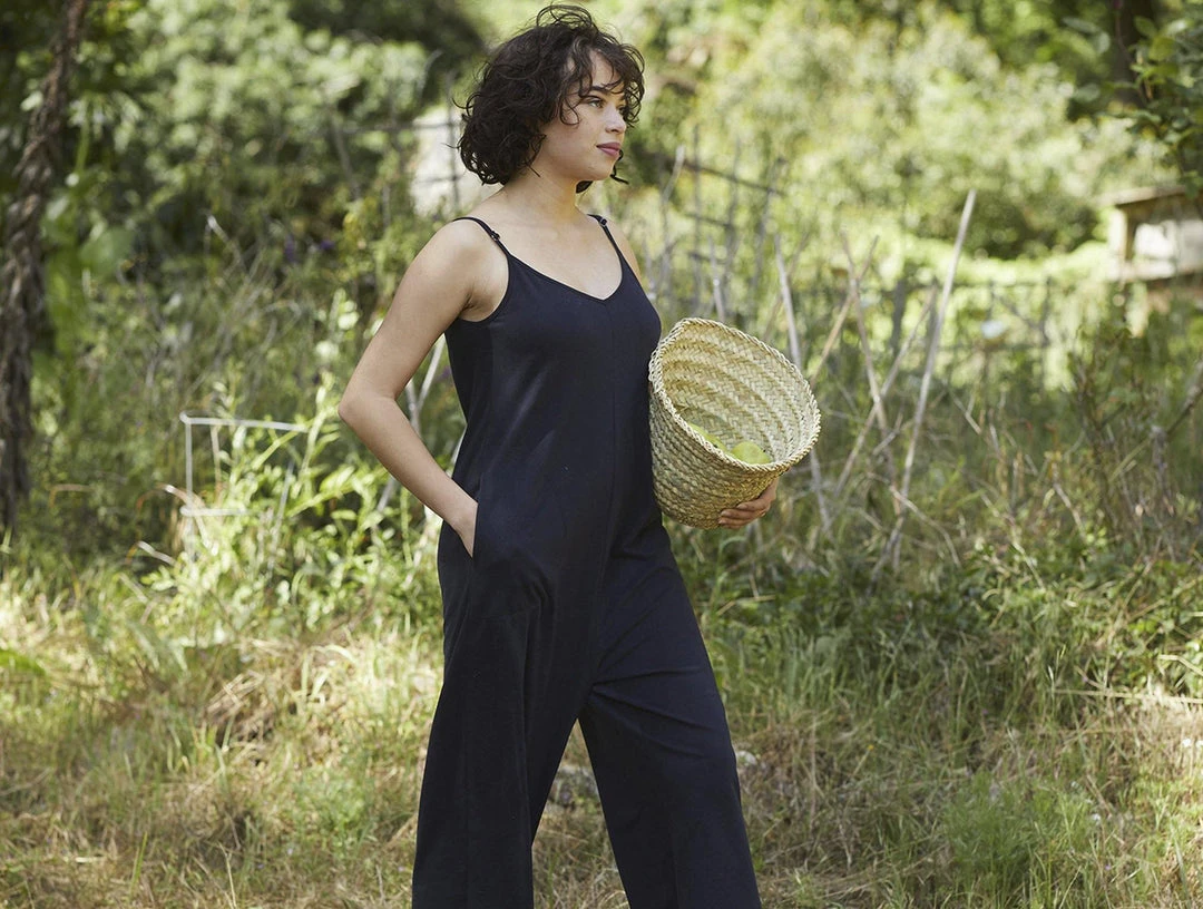 Coyuchi Best Sellers Solstice Romper - Deep Graphite 6 Coyuchi Best Sellers Solstice Romper - Deep Graphite