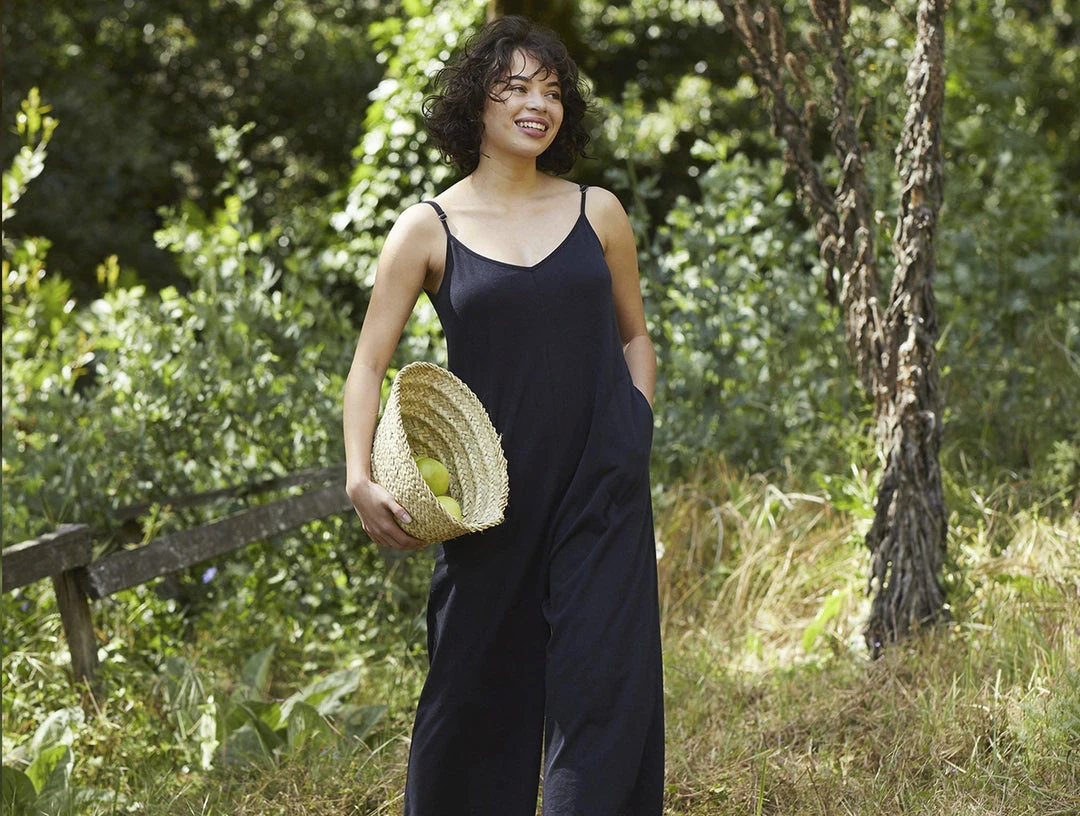 Coyuchi Best Sellers Solstice Romper - Deep Graphite 5 Coyuchi Best Sellers Solstice Romper - Deep Graphite