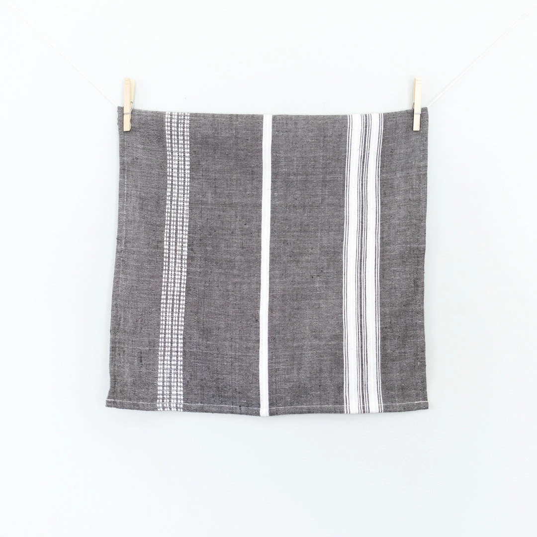 Creative Women Aden Napkin - Gray + Natural 3 Creative Women Aden Napkin - Gray + Natural