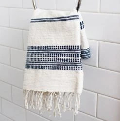 Creative Women Aden Hand Towel - Navy Best Sellers