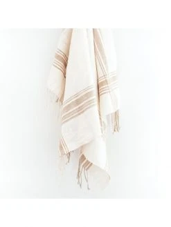 Creative Women Cabin Hatch Hand Towel - Beige