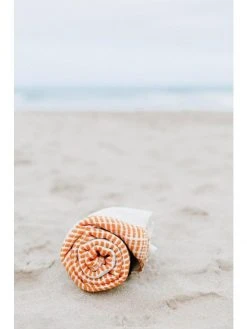 Creative Women Camden Bath Towel - Tangerine + Azure Home Goods 6 Creative Women Camden Bath Towel - Tangerine + Azure Home Goods