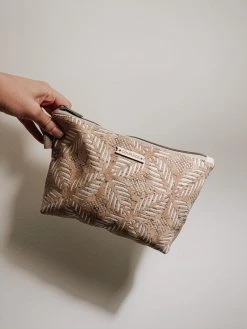 Carry Courage Creator Cork Essential Oils Bag - Cream