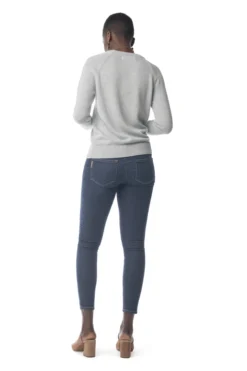 Synergy Organic Clothing Crew Sweater - Heather Gray Sale