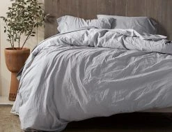 Coyuchi Crinkled Percale Duvet Cover Best Sellers