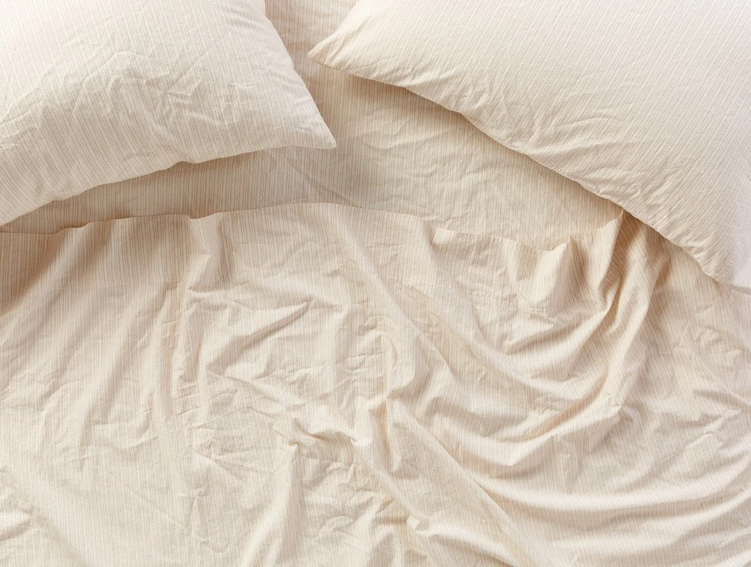 Coyuchi Crinkled Percale Pillowcase Set Home Goods 6 Coyuchi Crinkled Percale Pillowcase Set Home Goods
