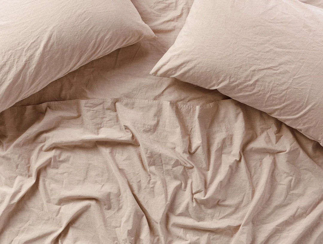 Coyuchi Crinkled Percale Pillowcase Set Home Goods 4 Coyuchi Crinkled Percale Pillowcase Set Home Goods