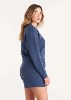 The Standard Stitch French Terry Crop Sweatshirt