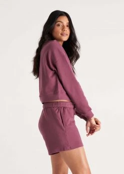 The Standard Stitch French Terry Crop Sweatshirt