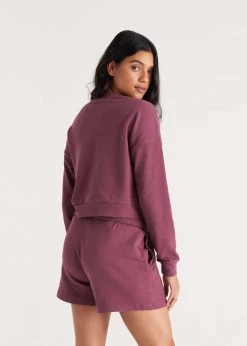 The Standard Stitch French Terry Crop Sweatshirt