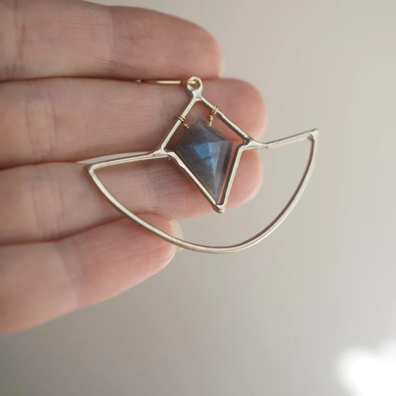 Iron Oxide Jewelry Crystal Amulet Necklace 9 Iron Oxide Jewelry Crystal Amulet Necklace