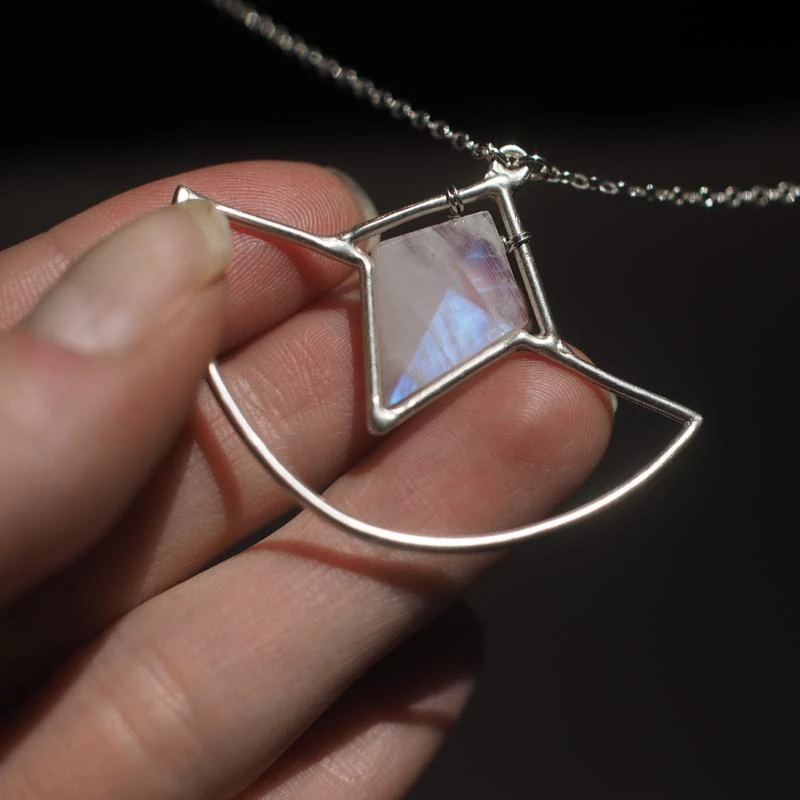 Iron Oxide Jewelry Crystal Amulet Necklace 10 Iron Oxide Jewelry Crystal Amulet Necklace