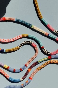 Kisiwa Cuerda One Of A Kind Beaded Necklace