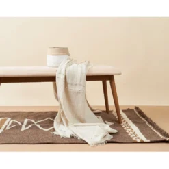 Studio Variously Damru Wool Rug Handcrafted