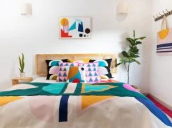 Leah Singh Dana Runner Rug - Navy