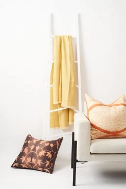 Studio Variously Dandelion Merino Throw Blanket Home Goods