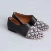 Darzah Black Tatreez Flat D'orsay