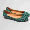 Darzah Tatreez Flats - Teal 2 Darzah Tatreez Flats - Teal