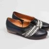 Darzah Shoes Tatreez Oxford - Black