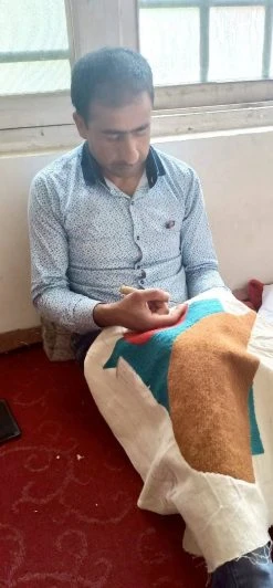 Leah Singh Dashes Wool Tapestry Home Goods