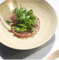 Bibol Dia Bamboo Deep Plate