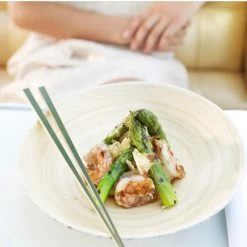 Bibol Dia Bamboo Deep Plate