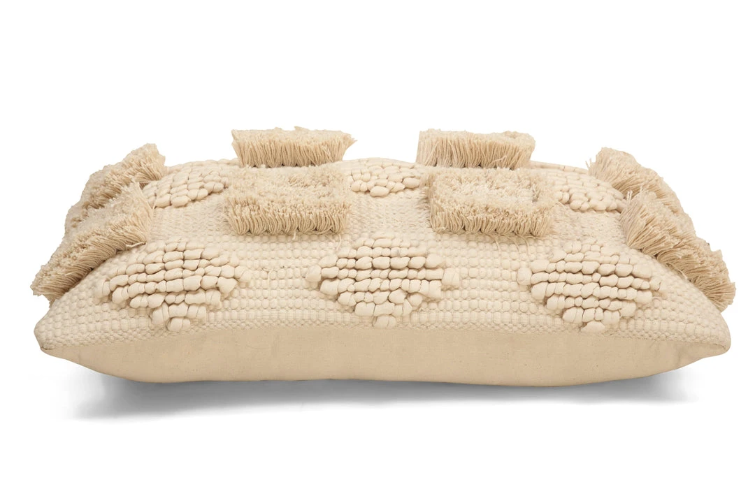 Casa Amarosa Home Goods Diagonal Chindi Throw Pillow Cover 9 Casa Amarosa Home Goods Diagonal Chindi Throw Pillow Cover