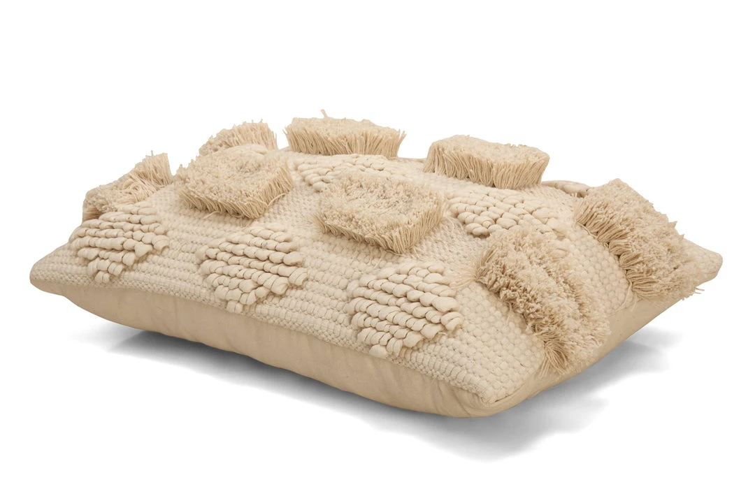 Casa Amarosa Home Goods Diagonal Chindi Throw Pillow Cover 7 Casa Amarosa Home Goods Diagonal Chindi Throw Pillow Cover