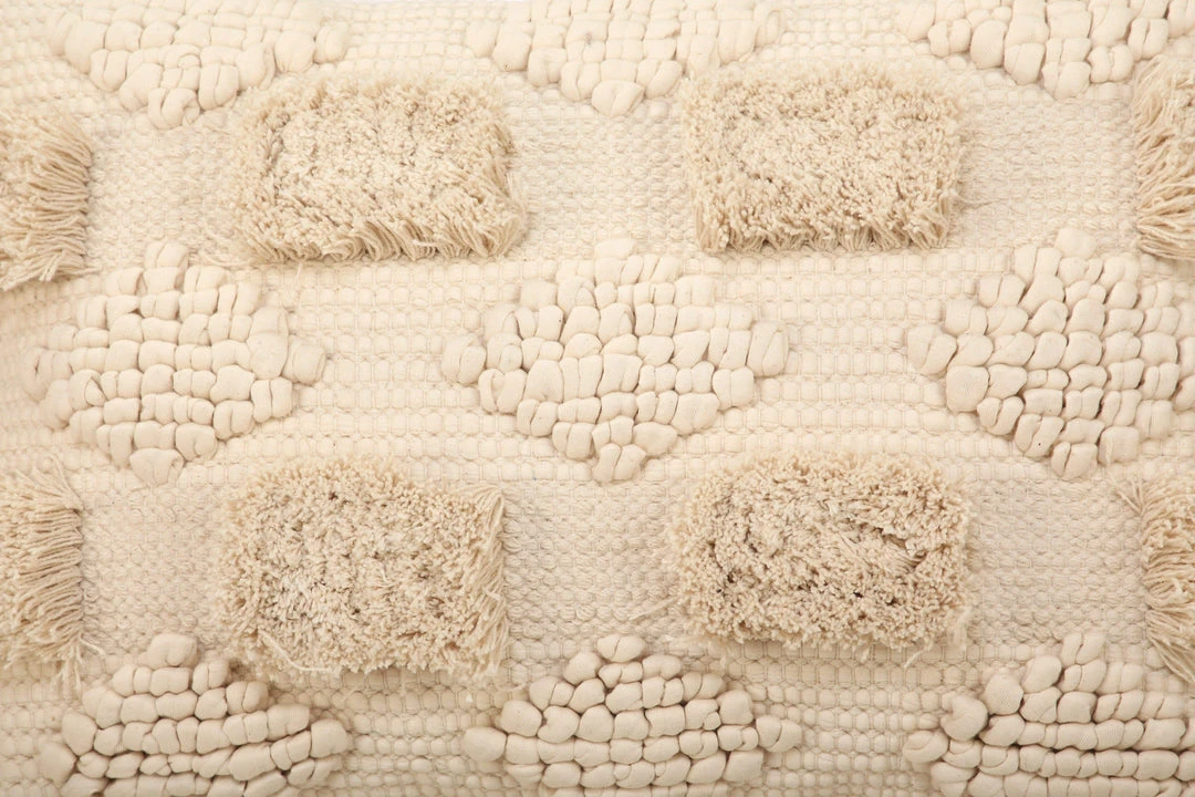 Casa Amarosa Home Goods Diagonal Chindi Throw Pillow Cover 8 Casa Amarosa Home Goods Diagonal Chindi Throw Pillow Cover