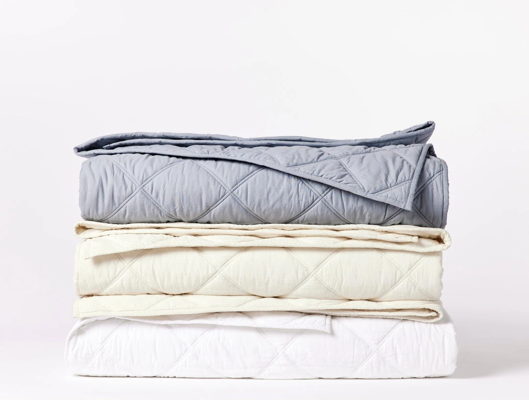 Coyuchi Home Goods Diamond Stitched Comforter 3 Coyuchi Home Goods Diamond Stitched Comforter